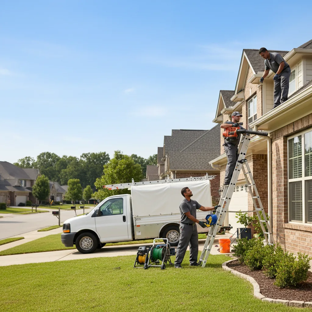 Home Gutter Service in La Crosse, KS near me